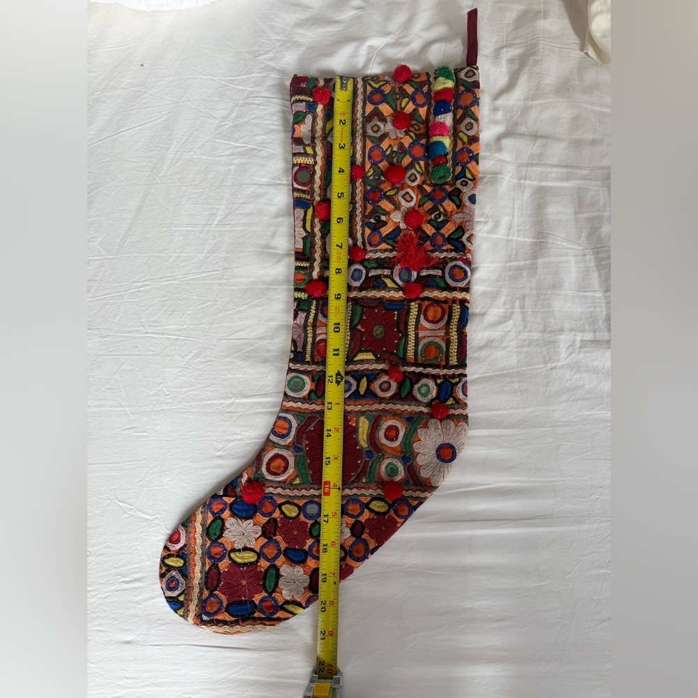 ABC Carpet & Home Multicolor Holiday Stocking - Picture 2 of 5